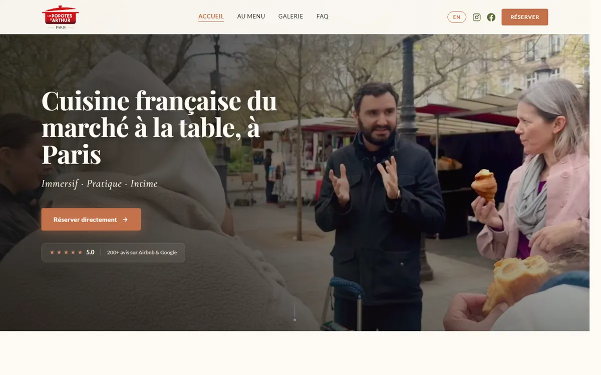 lespopotesdarthur.fr — a site by The Quiet Engine